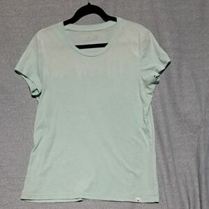 🌿 tentree Soft Sage Tee | Earthy Minimal Granola Chic | Size L